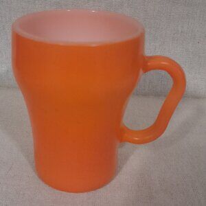 VTG Anchor Hocking/ Fire King "Orange Soda" Mug